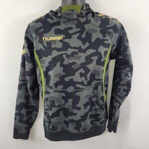 Hummel Pullover Skateboard Hoodie Camo Camouflage Youth size 16